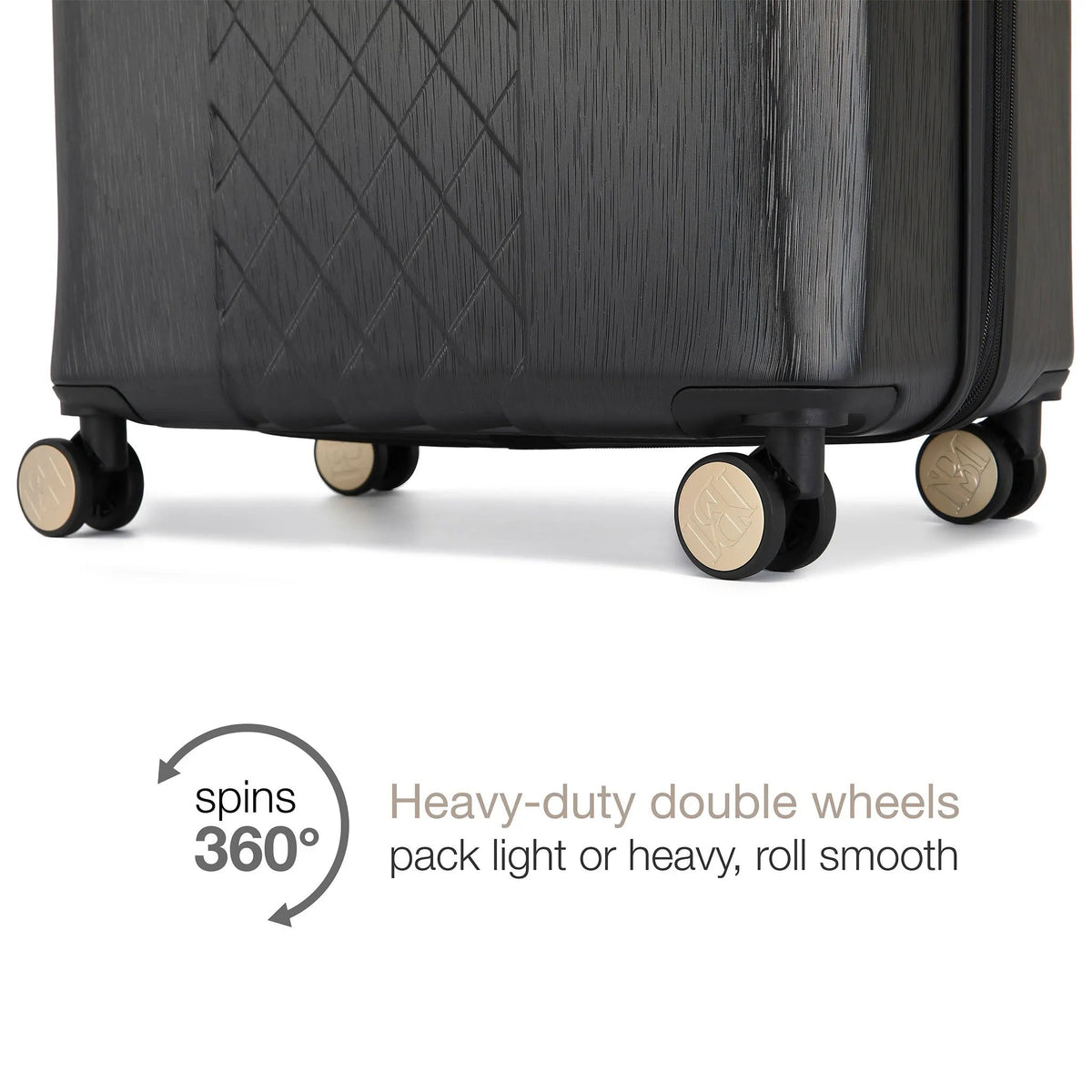 Diamond 3-Piece Expandable Luggage Set