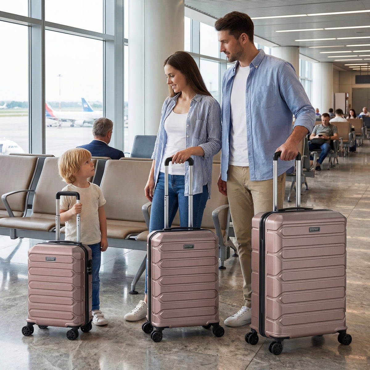 3-Piece Hardside Luggage Set