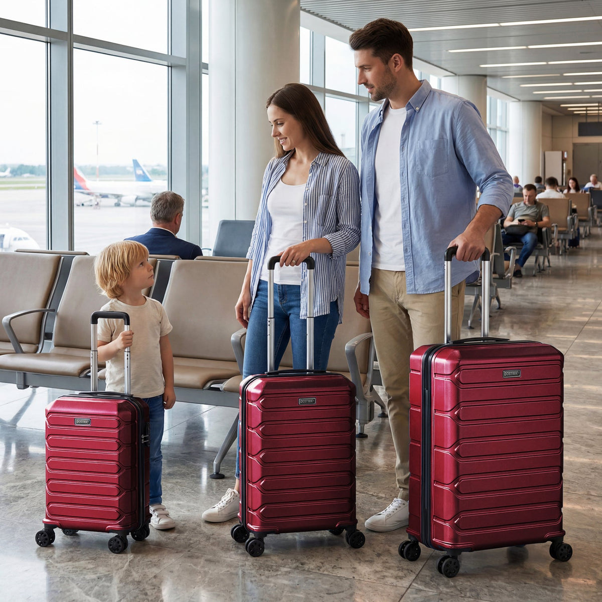 3-Piece Hardside Luggage Set