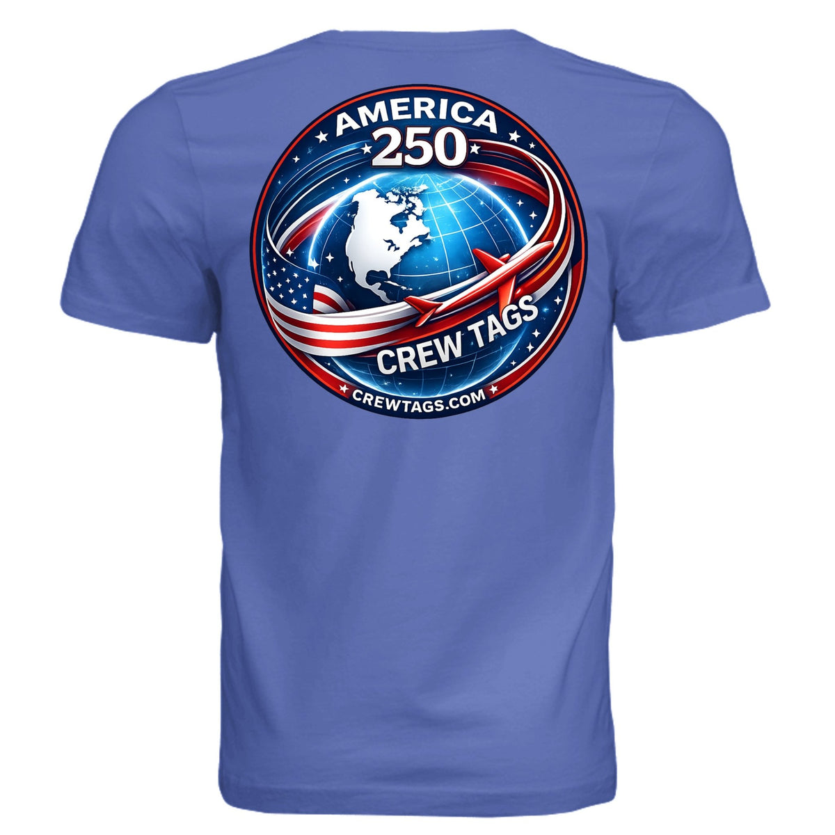America 250 Blue T-Shirt Back