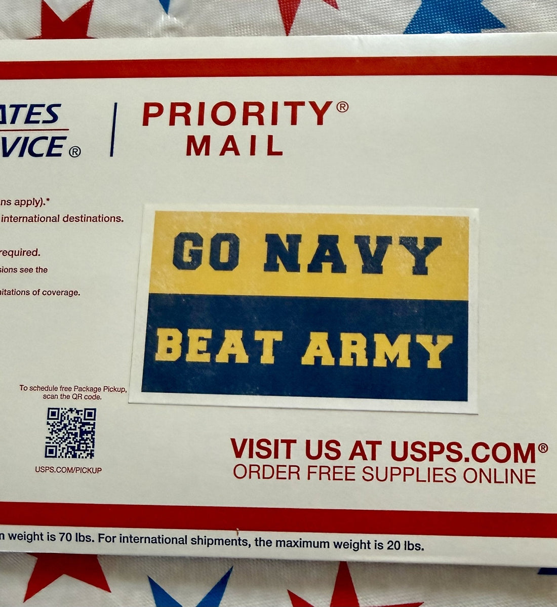 A Brief Incident in the Hangar: “BEAT NAVY!”