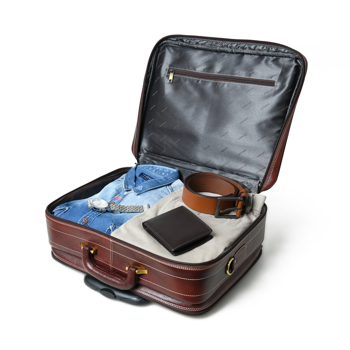 Wanderer Leather Suitcase