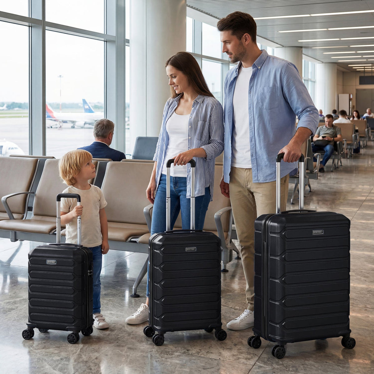3-Piece Hardside Luggage Set