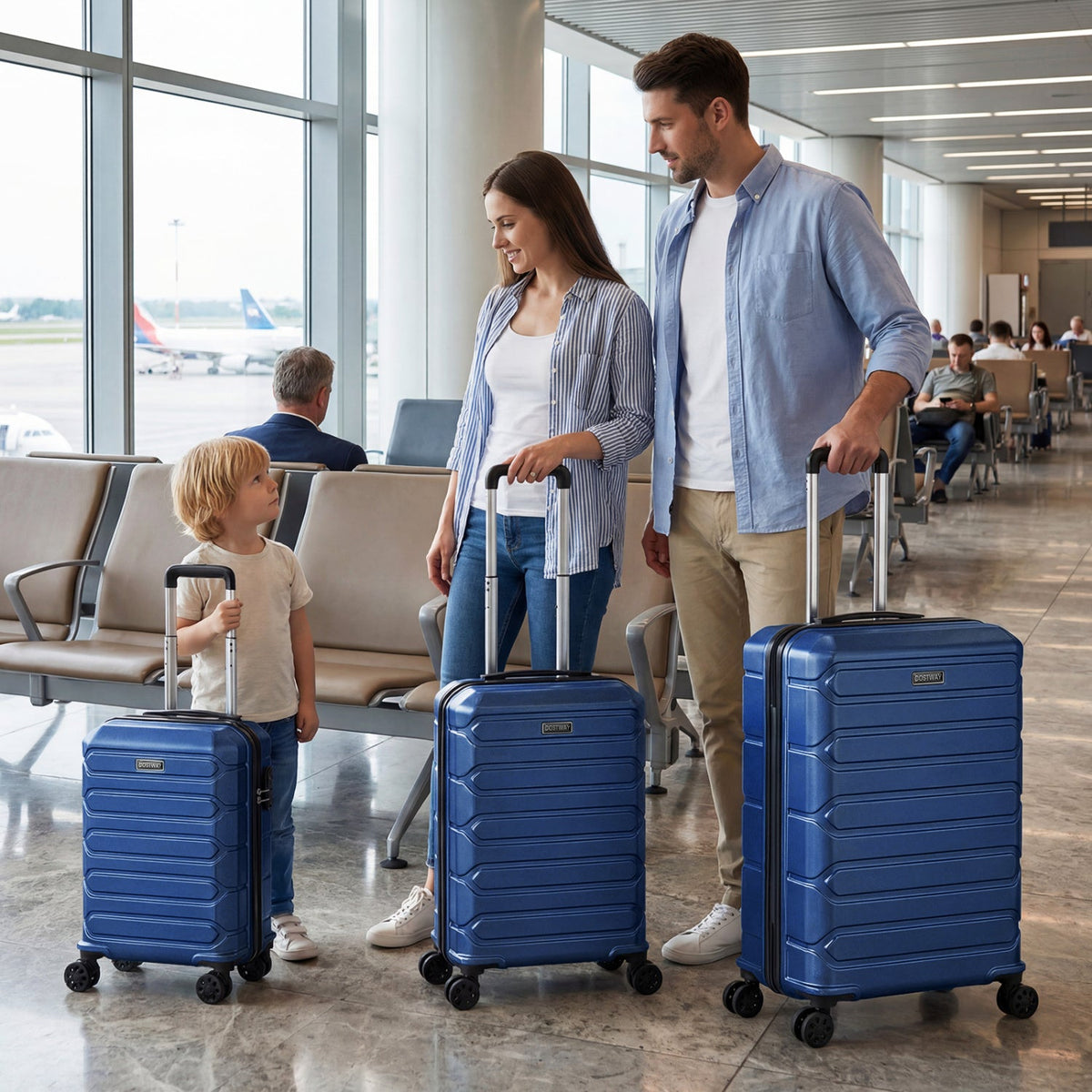 3-Piece Hardside Luggage Set