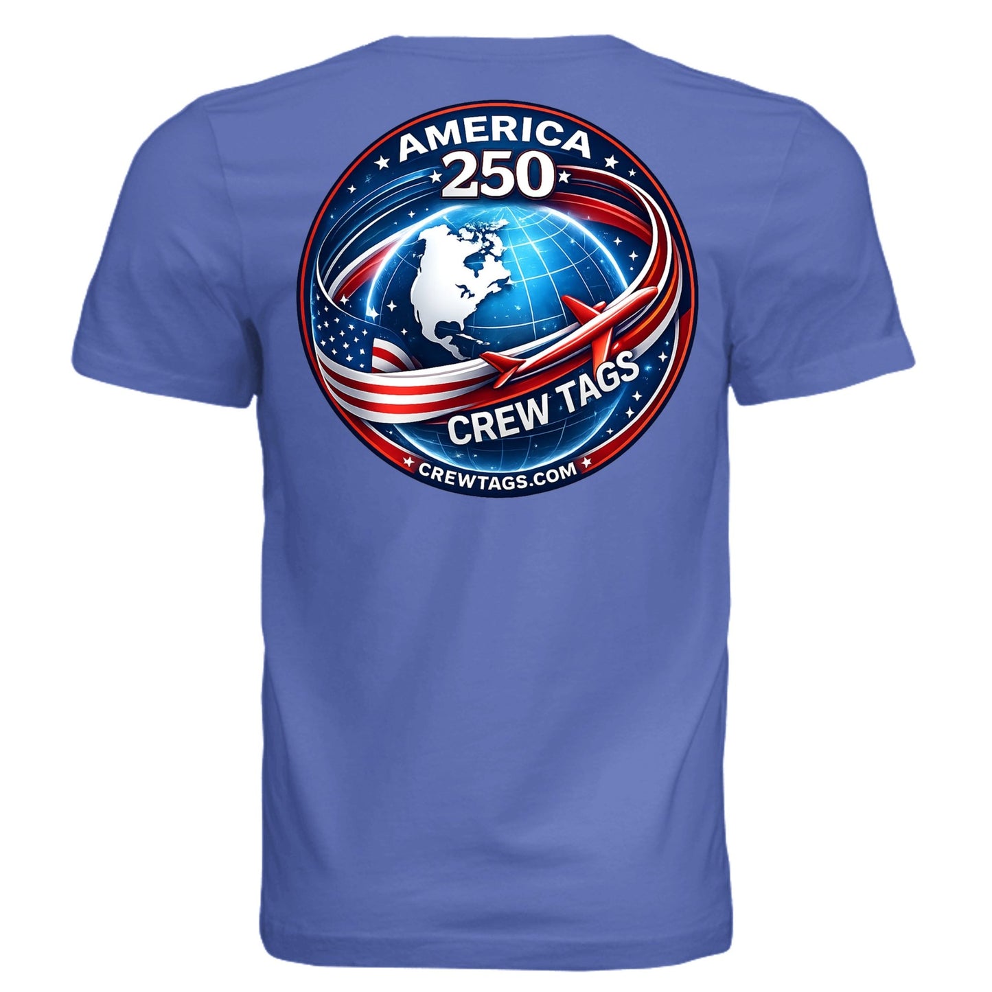 America 250 Blue T-Shirt Back