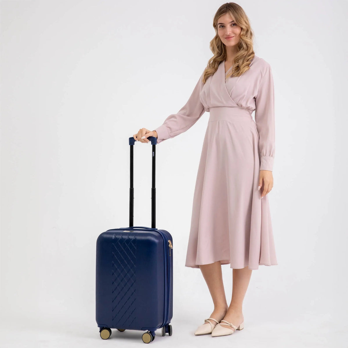 Diamond 3-Piece Expandable Luggage Set