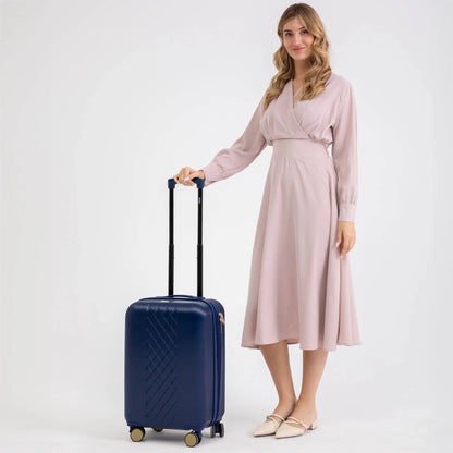 Diamond 3-Piece Expandable Luggage Set