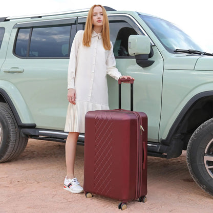 Diamond 3-Piece Expandable Luggage Set