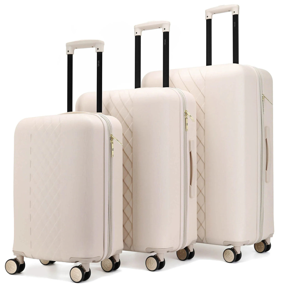 Diamond 3-Piece Expandable Luggage Set
