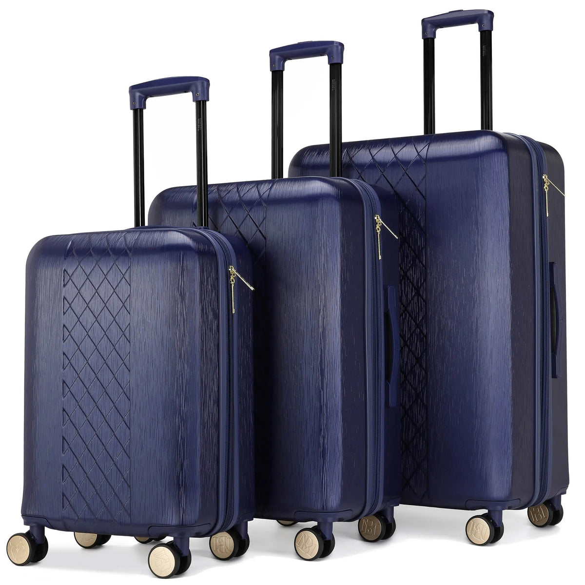Diamond 3-Piece Expandable Luggage Set