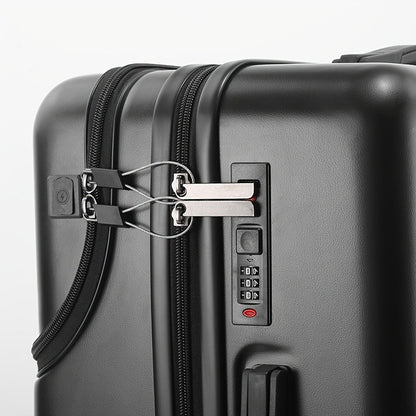 Hardside Carry-On Suitcase with USB Port & TSA Lock