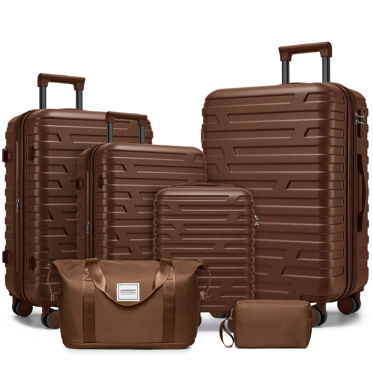 Hardside Luggage Set and Duffel Bags (6-Piece)
