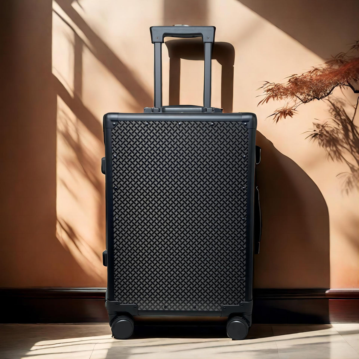 Carbon-fiber Suitcase with Aluminum Frame