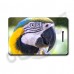 PARROT LUGGAGE TAGS - GREEN