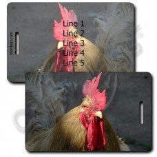 ROOSTER LUGGAGE TAGS