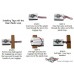 USAF PILOT WINGS LUGGAGE TAGS