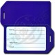 BUSINESS CARD HOLDER LUGGAGE TAG - BLUE