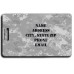 DIGITAL CAMOUFLAGE LUGGAGE TAGS - GRAY
