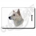 CANAAN DOG LUGGAGE TAGS - WHITE