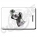 CHINESE CRESTED DOG LUGGAGE TAGS