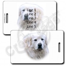 GREAT PYRENEES LUGGAGE TAGS