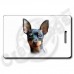 MINIATURE PINSCHER LUGGAGE TAGS