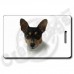 RAT TERRIER LUGGAGE TAGS