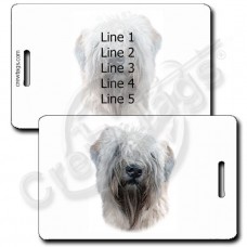 SOFT COATED WHEATEN TERRIER LUGGAGE TAGS