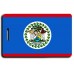 BELIZE FLAG LUGGAGE TAGS