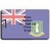 BRITISH VIRGIN ISLANDS FLAG LUGGAGE TAGS