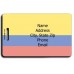 COLOMBIA FLAG LUGGAGE TAGS
