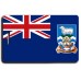 FALKLAND ISLANDS FLAG LUGGAGE TAGS