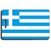 GREECE FLAG LUGGAGE TAGS