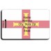GUERNSEY FLAG LUGGAGE TAGS