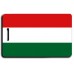 HUNGARY FLAG LUGGAGE TAGS