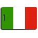 ITALY FLAG LUGGAGE TAGS