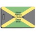 JAMAICA FLAG LUGGAGE TAGS