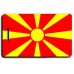 MACEDONIA FLAG LUGGAGE TAGS