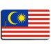 MALAYSIA FLAG LUGGAGE TAGS