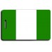 NIGERIA FLAG LUGGAGE TAGS