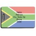 SOUTH AFRICA FLAG LUGGAGE TAGS