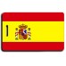 SPAIN FLAG LUGGAGE TAGS