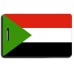 SUDAN FLAG LUGGAGE TAGS