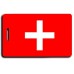 SWITZERLAND FLAG LUGGAGE TAGS