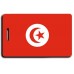 TUNISIA FLAG LUGGAGE TAGS