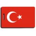 TURKEY FLAG LUGGAGE TAGS