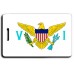 US VIRGIN ISLANDS FLAG LUGGAGE TAGS