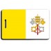 VATICAN CITY FLAG LUGGAGE TAGS