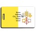 VATICAN CITY FLAG LUGGAGE TAGS
