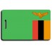 ZAMBIA FLAG LUGGAGE TAGS